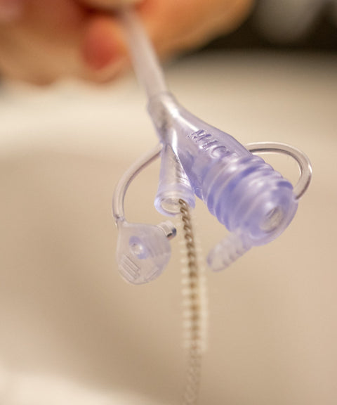 Cleaning Brush for Enteral Feeding Tube Extension