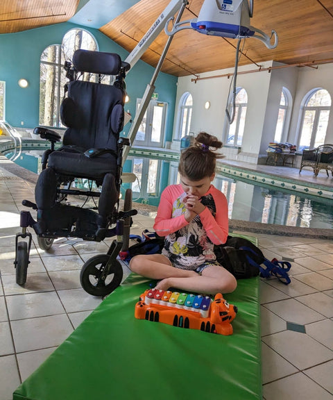 Adaptive Swimsuit for Special Needs Children