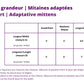 Adaptive mitten