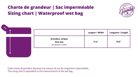 Grand sac imperméable