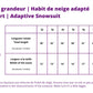 Adaptive snowsuit